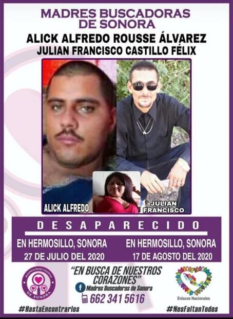 Hombres armados privan de la libertad a integrante de Madres Buscadoras de Sonora