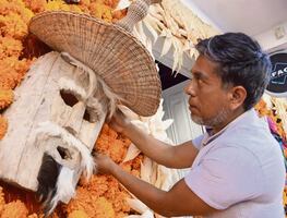 Huautla se viste de cempasúchil