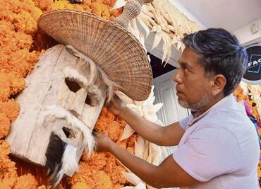 Huautla se viste de cempasúchil