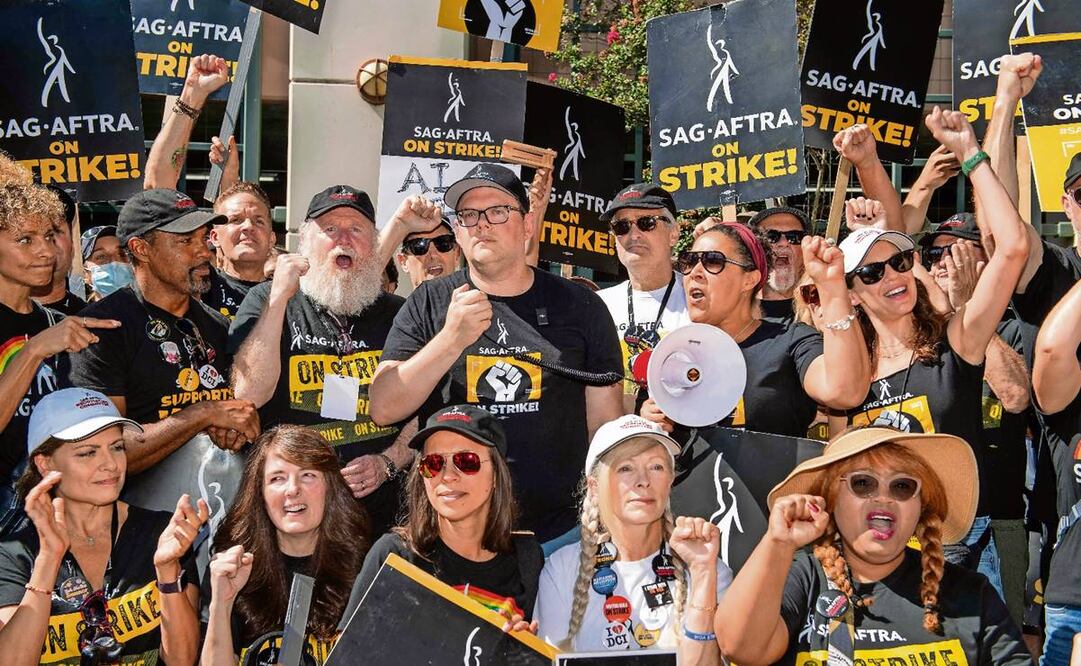 El pasado 9 de octubre el gremio de guionistas de Hollywood ratificó el nuevo convenio colectivo con los estudios de cine y televisión poniendo fin a este paro. Foto: AFP.