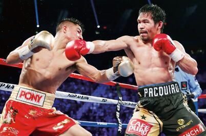 “Pacman”volvió y reclamó corona