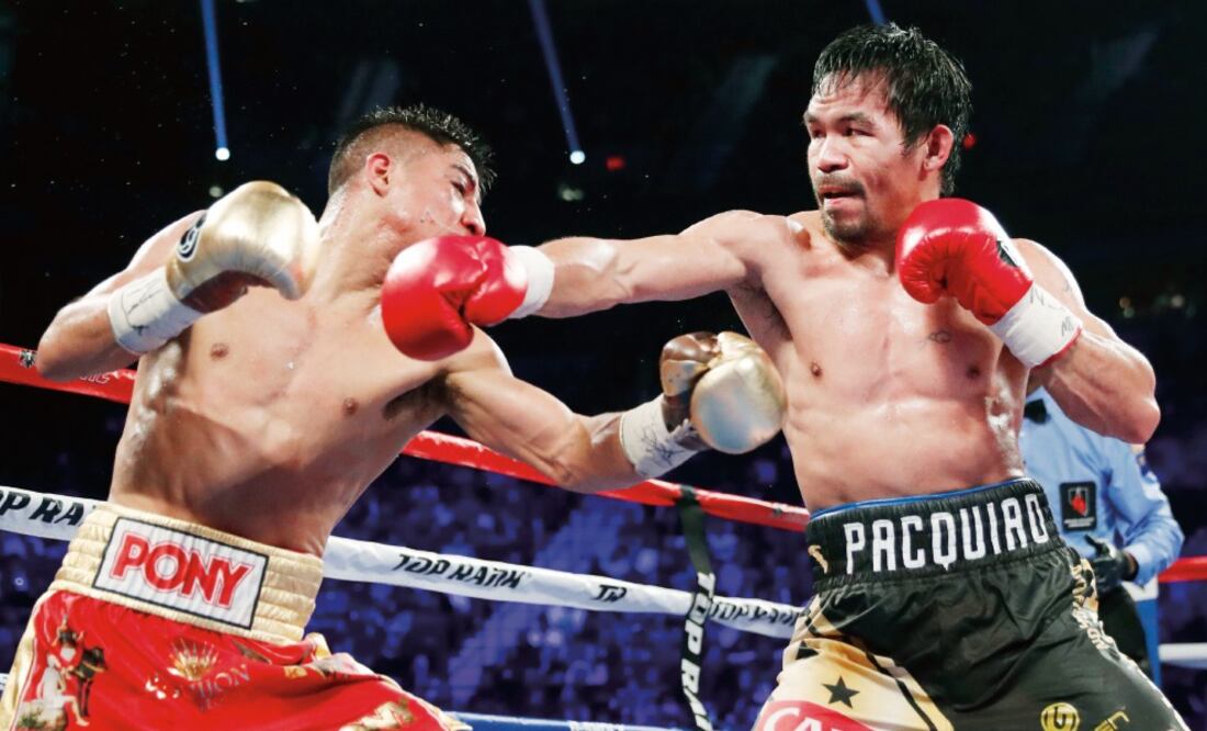 En noviembre Manny Pacquiao venció a Jessie Vargas. (ARCHIVO. EL UNIVERSAL)