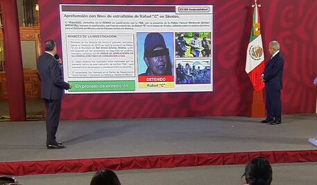 Presume SSPC detención de Caro Quintero, objetivo prioritario para EU y México