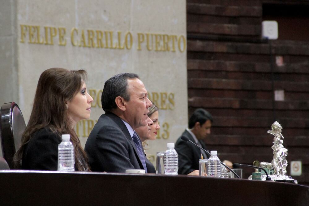 En la imagen: Jesus Zambrano durante la primera sesión ordinaria de la LXIII Legislatura en la Cámara de Diputados (JUAN BOITES. EL UNIVERSAL)