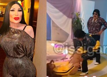 Lyn May sufre aparatosa caída en Monterrey y preocupa a sus fans