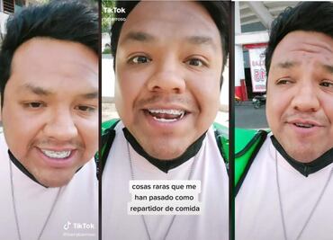 Viral: repartidor “probaba” pedidos antes de entregarlos