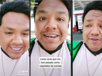 Viral: repartidor “probaba” pedidos antes de entregarlos