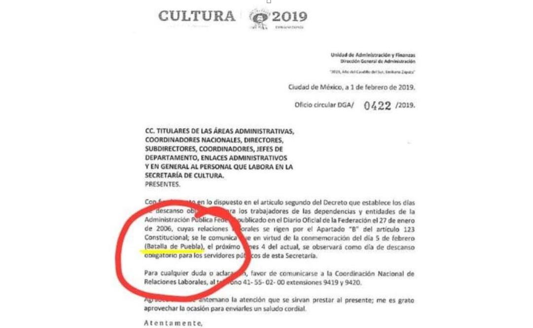 Comunicado de prensa. Foto: Captura