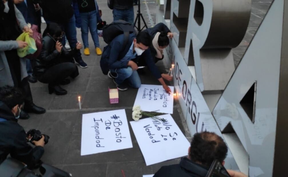 Periodistas se manifiestan en Segob; minuto a minuto de las protestas en todo el país