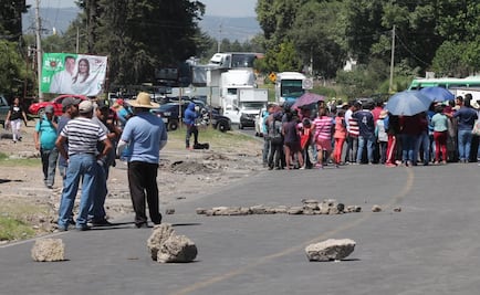 Pobladores que bloquearon la México-Puebla protestaban por la detención de un vecino