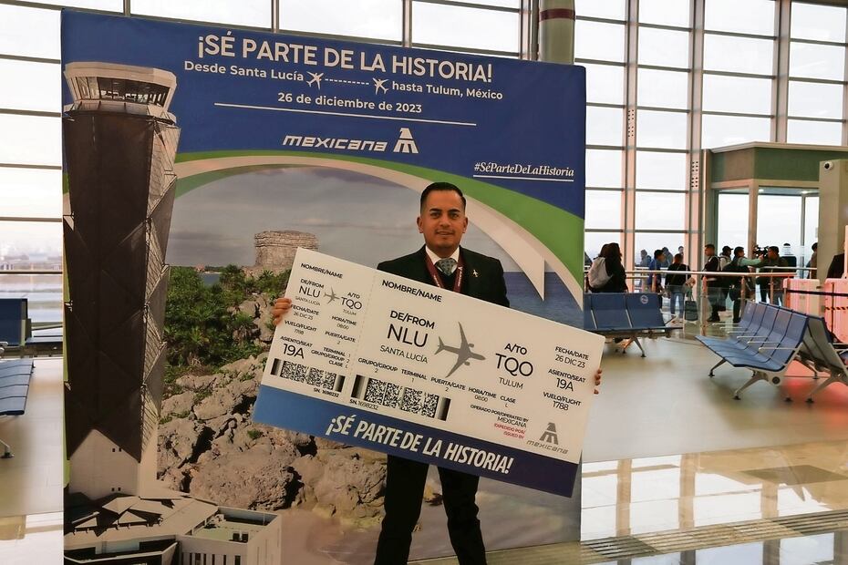 Mexicana no transportó ni a 100 mil personas en cinco meses de 2024 y empresas competidoras han sumado
en ese periodo entre 6 y 9 millones de pasajeros. Foto: Archivo EL UNIVERSAL