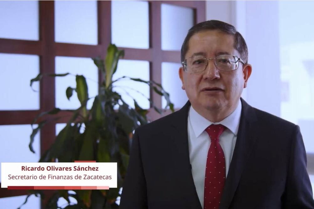 Ricardo Olivares, secretario de finanzas del gobierno de Zacatecas. Foto: Especial