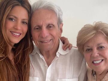 Shakira, preocupada por la salud de su padre que de nuevo visita el hospital