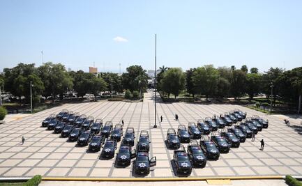 Entregan 40 nuevas patrullas a policía estatal de Sinaloa