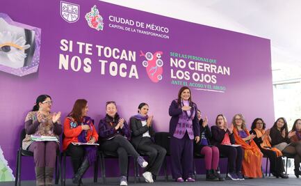 Clara Brugada anuncia campaña "Si te tocan, nos toca"; incluye 12 mensajes para erradicar la violencia contra mujeres en CDMX