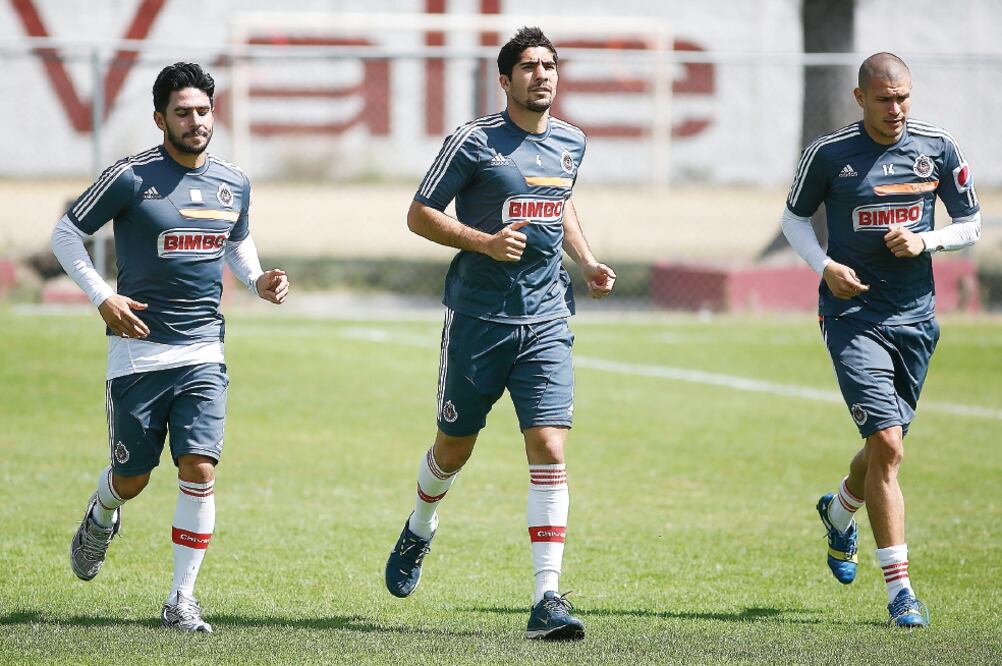 Pereira y Enríquez tienen fe de lograr los tres puntos contra Jaguares (ARCHIVO EL UNIVERSAL)