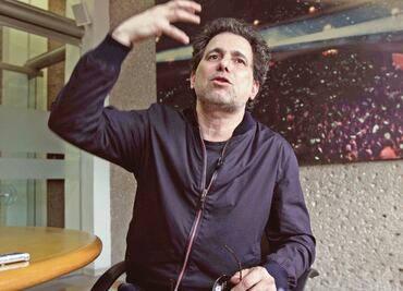 Calamaro carga la suerte consigo