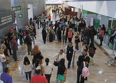 AICM pierde 2 millones de usuarios este año; el AIFA gana 2.6 millones