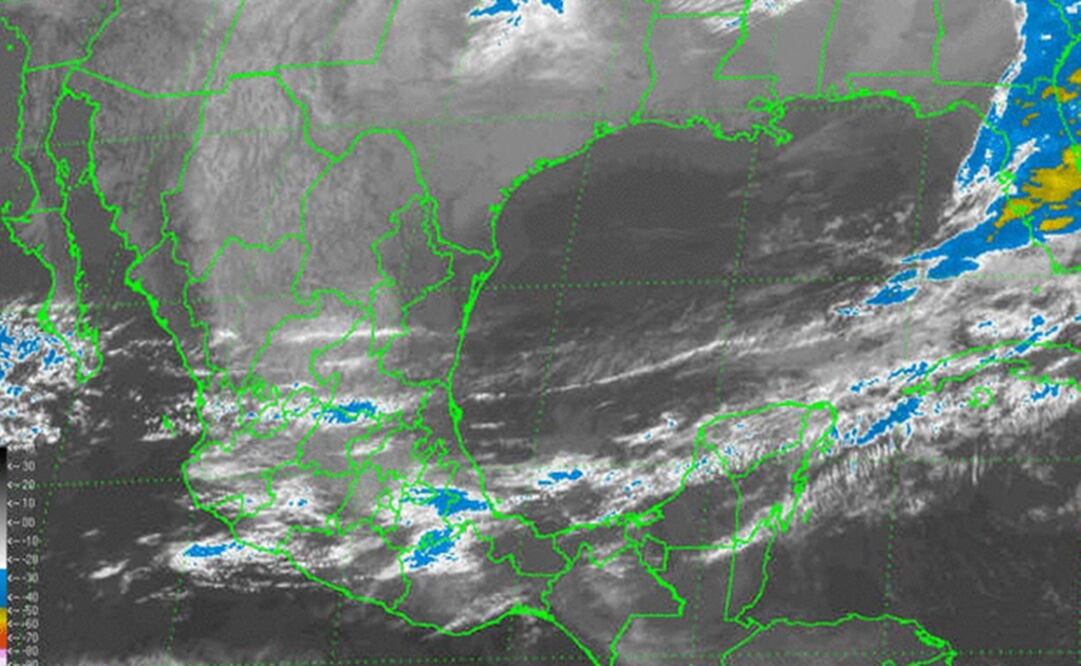 El organismo indicó que la entrada de humedad del Océano Pacífico, Golfo de México y Mar Caribe, ocasionará lluvias aisladas en Veracruz, Puebla, Oaxaca, Chiapas, Tabasco, Campeche, Yucatán y Quintana Roo(Conagua)