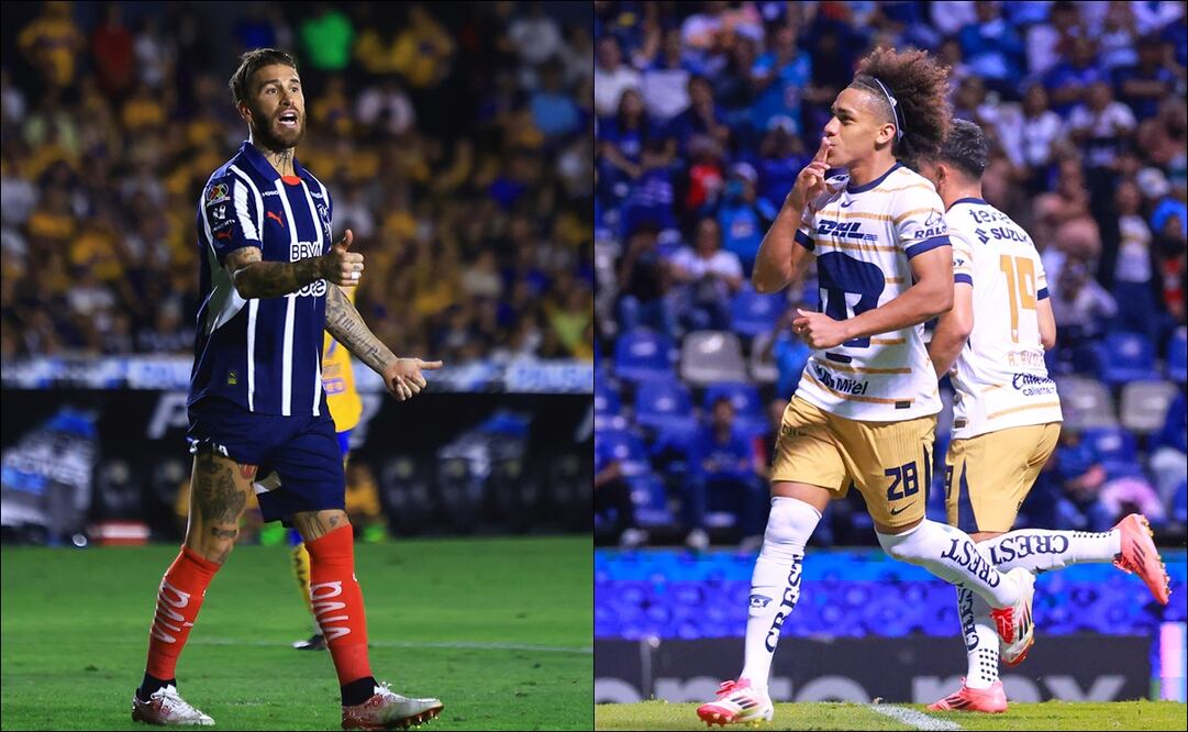 Conoce horario y canales para mirar EN VIVO el juego del Play-In entre Monterrey y Pumas de la Liga MX de este domingo 4 mayo / FOTOS: Imago7