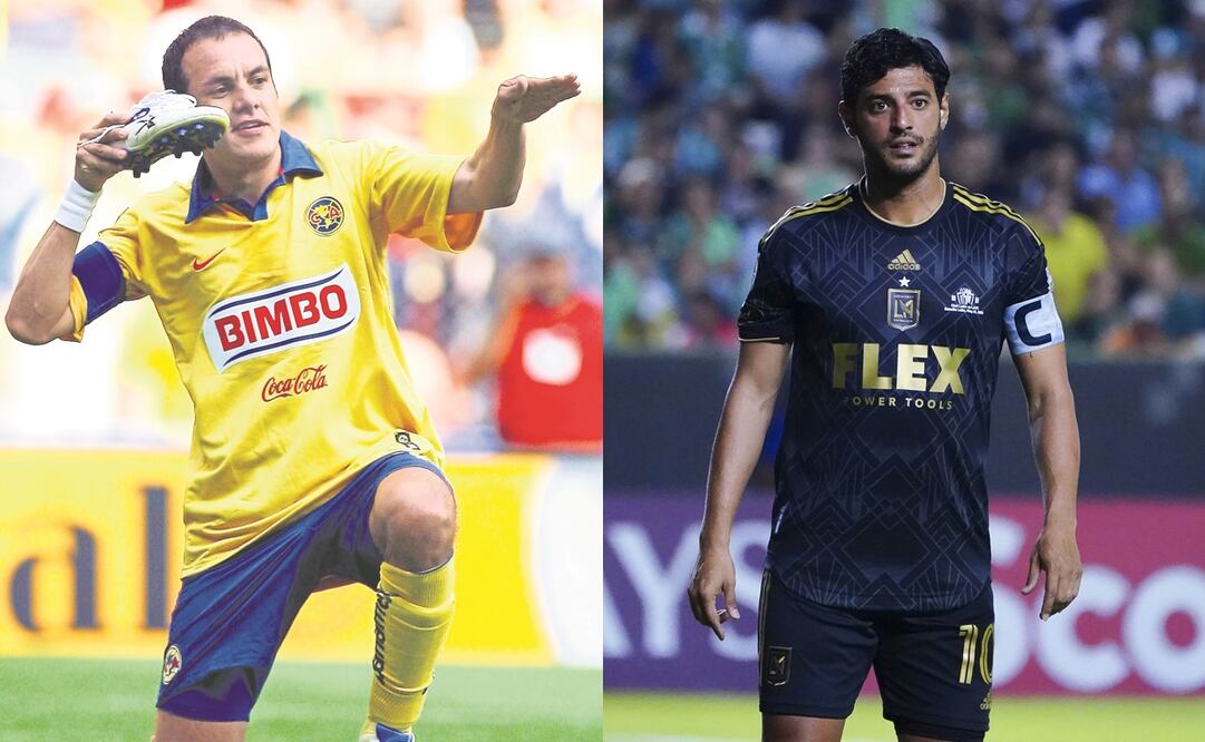 Cuauhtémoc Blanco y Carlos Vela / Foto: Especiales