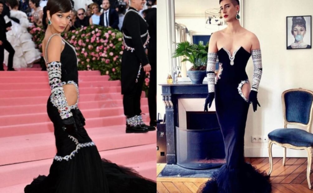 MET Gala Challenge: Así recrean los mejores looks en la cuarentena