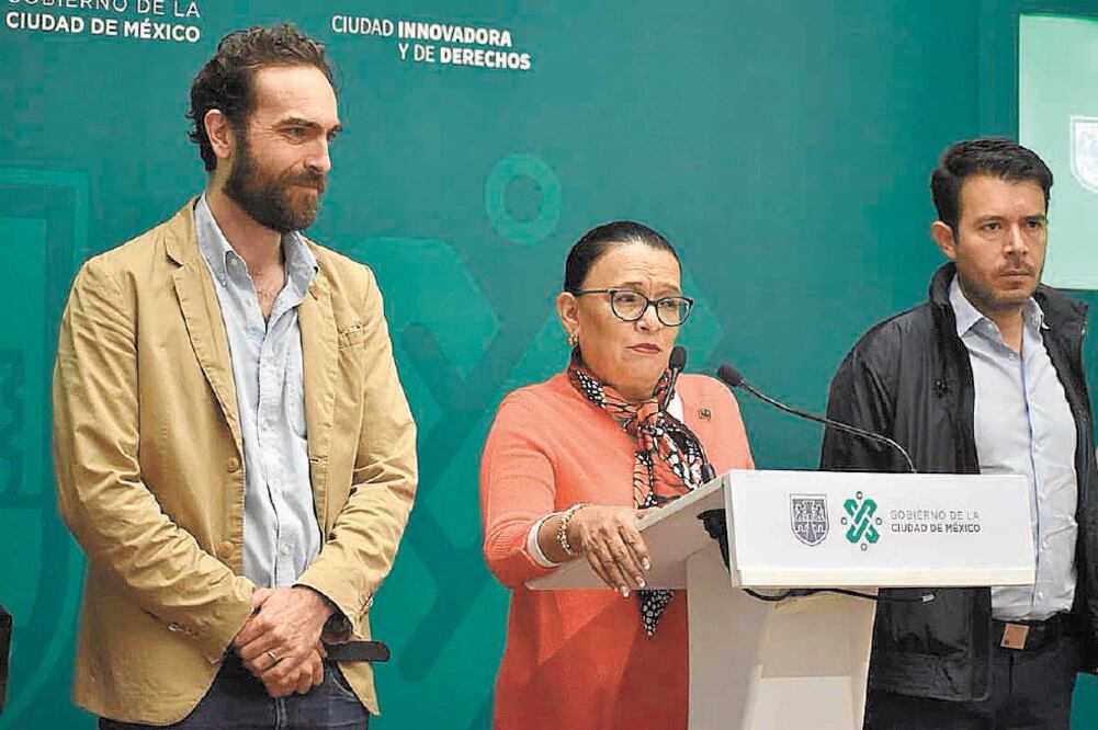 La secretaria de Gobierno, Rosa Icela Rodríguez, dice que dialogan con los taxistas para atender sus demandas, pero ellos insisten en manifestarse. Foto/ESPECIAL