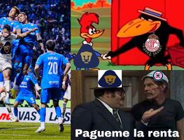 Pumas avanza al Play-In y conquista los mejores MEMES; así "castigaron" a Cruz Azul