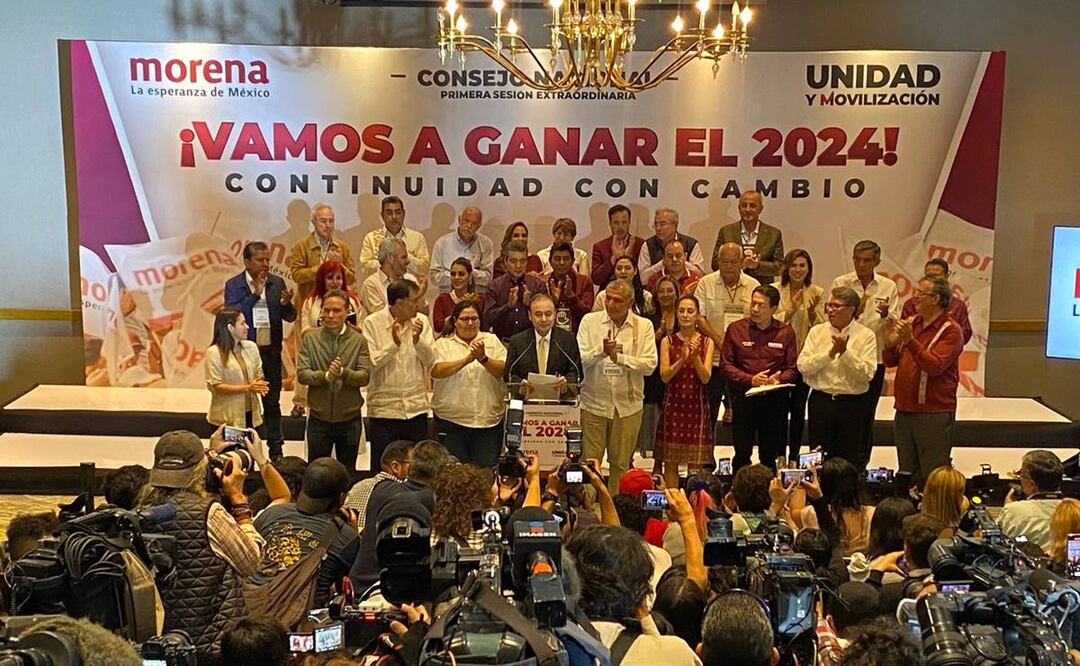 Consejo Nacional de Morena. / Foto: Berenice Fregoso. EL UNIVERSAL