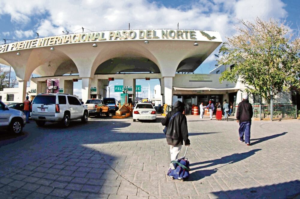 Afectación. Vista general de la línea fronteriza México-EU. Expertos han advertido de los efectos de desmantelar el TLCAN (ARCHIVO. EL UNIVERSAL)