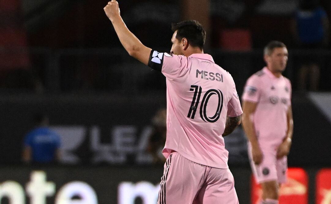 Messi guió al Inter Miami a la victoria / Foto: AFP