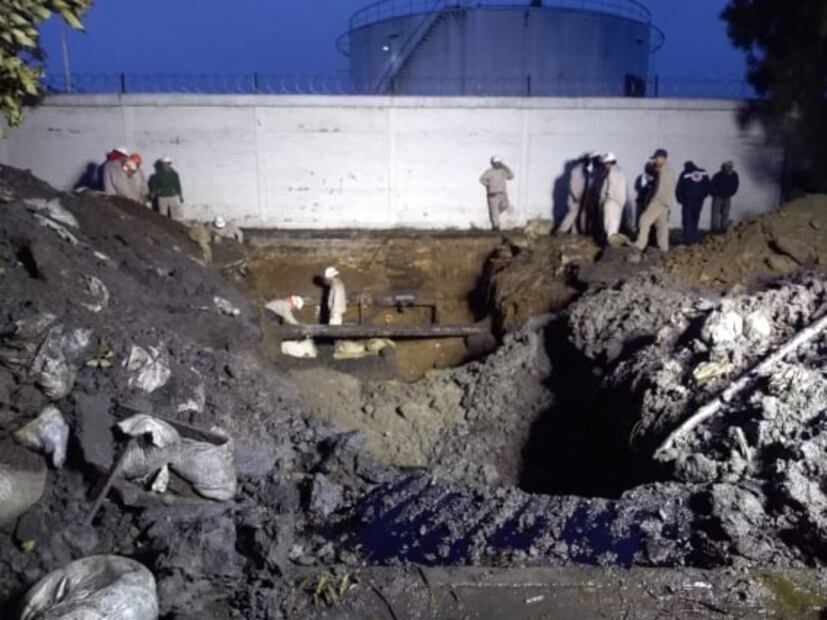 Reportan flamazo en toma clandestina de combustible en Iztacalco; hay 6 heridos