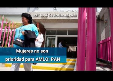 Mujeres no son prioridad para AMLO; lo del Fucam es un nuevo golpe para ellas: PAN