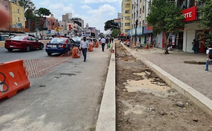 CDMX remodela camellón que va de Calzada México-Tacuba a Puente de Alvarado