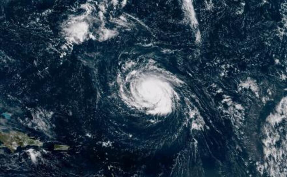 Captan huracán “Florence” desde el espacio