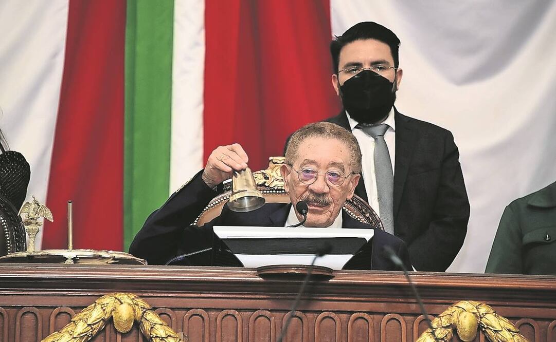 Héctor Díaz Polanco (Morena) está entre los legisladores menos productivos. Foto: Especial