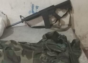 Drogas, armas y un "rino" blindado; lo decomisado en operativo en Vícam, Sonora