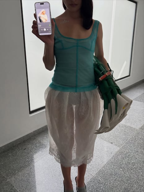 María Bottle en el concierto de Rosalía. Foto: Instagram @mariabottle_