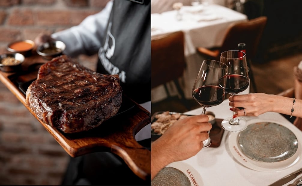 Así es el restaurante "La Cabrera", CDMX. Foto: La Cabrera