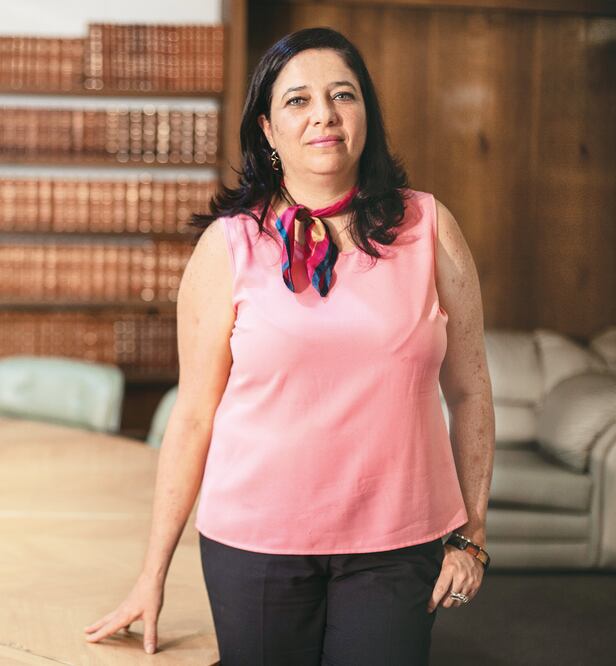 El sueldo de Silvia Giorguli, presidenta del Colmex, es de 153 mil 483.34 pesos, pero se eleva a 160 mil 522 con subsidios anuales que le entrega la institución (ARCHIVO EL UNIVERSAL)