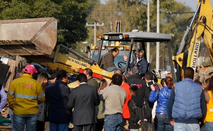 Destruyen campamento en Iztapalapa