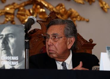 Cárdenas destaca en libro legado de su padre