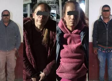 Caen nueve de banda delictiva dedicada al robo de motos y automóviles en Texcoco