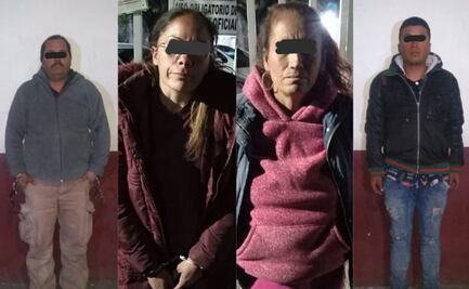 Caen nueve de banda delictiva dedicada al robo de motos y automóviles en Texcoco