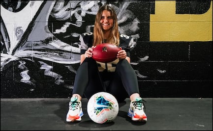 Primera mujer en la máxima categoría futbol americano colegial 