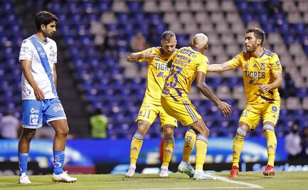 Tigres saca el empate ante Puebla en el Estadio Cuauhtémoc