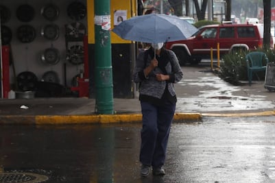 Prevén lluvias fuertes a muy fuertes y granizo en la CDMX y Edomex