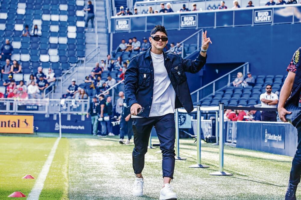 El delantero encontró en su familia el aliciente que necesitaba. Foto: Club Sporting KC