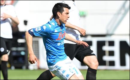 El "Chucky" Lozano anota gol  en su primer balón del partido frente al Spezia
