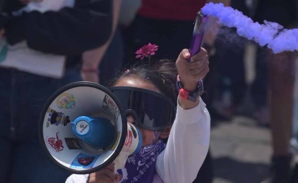Marcha del 8M en la CDMX (08/03/2026). Foto: Santiago Cadena / EL UNIVERSAL